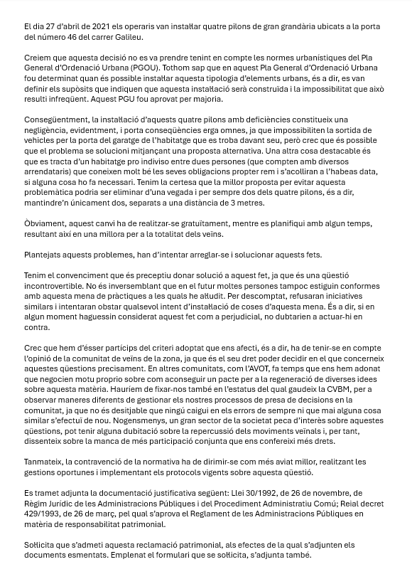Text de prova d’arText